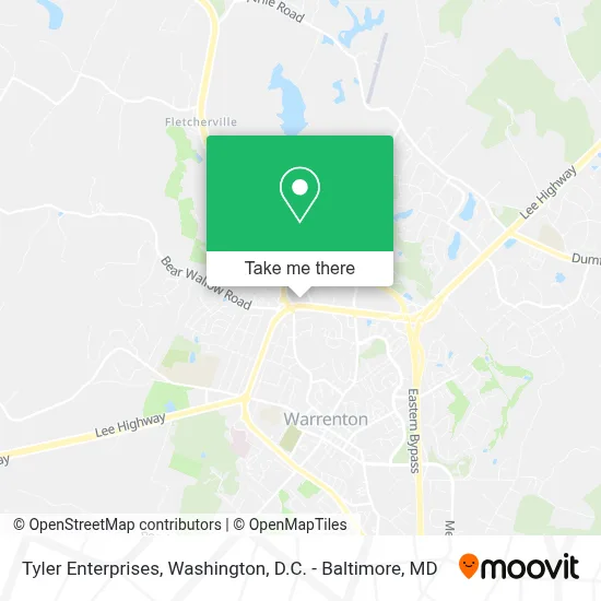 Tyler Enterprises map