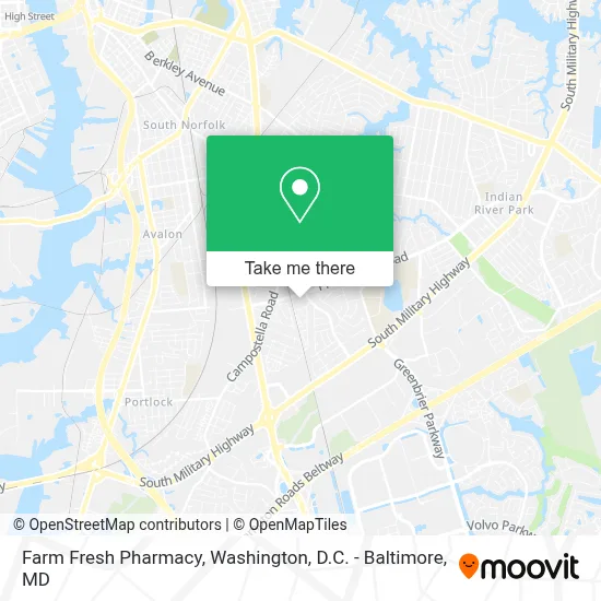 Farm Fresh Pharmacy map