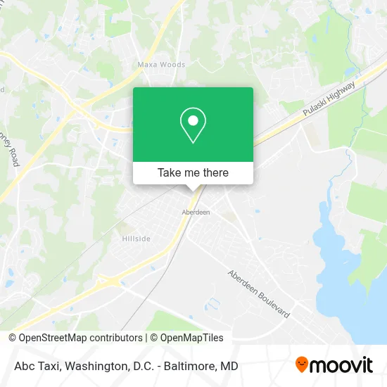 Abc Taxi map