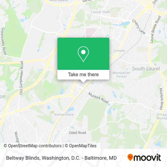 Beltway Blinds map