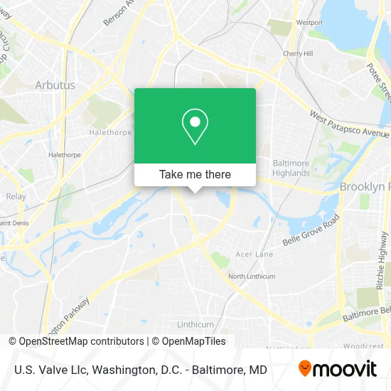 U.S. Valve Llc map