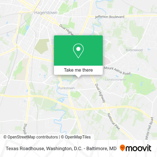 Texas Roadhouse map