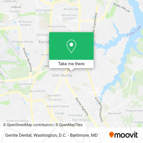 Gentle Dental map