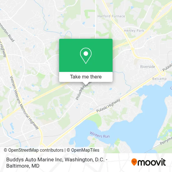 Buddys Auto Marine Inc map