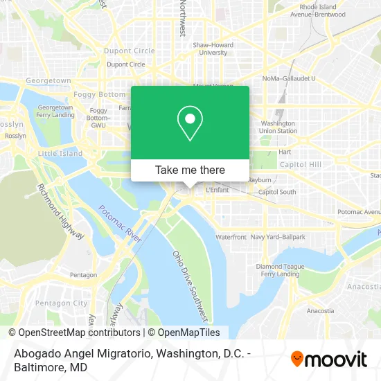 Abogado Angel Migratorio map