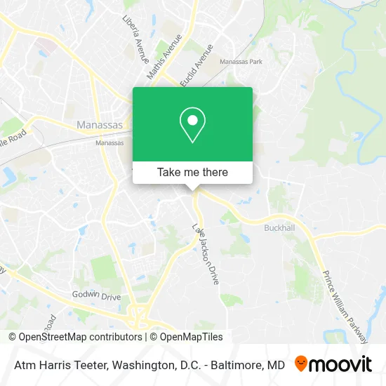 Atm Harris Teeter map