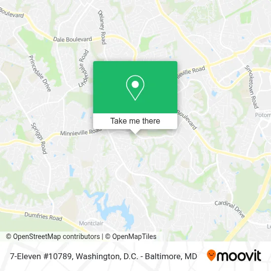 7-Eleven #10789 map