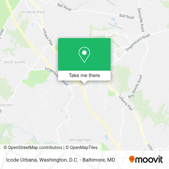 Icode Urbana map
