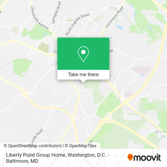Liberty Point Group Home map