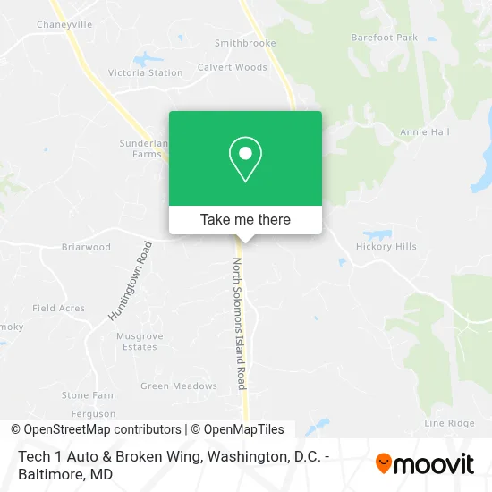 Tech 1 Auto & Broken Wing map