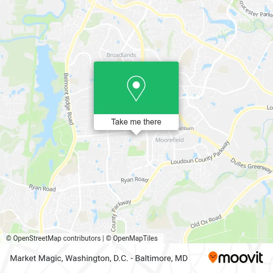 Market Magic map