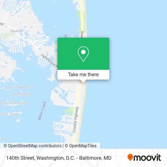 140th Street map