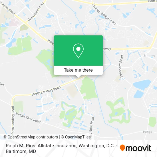 Ralph M. Rios: Allstate Insurance map