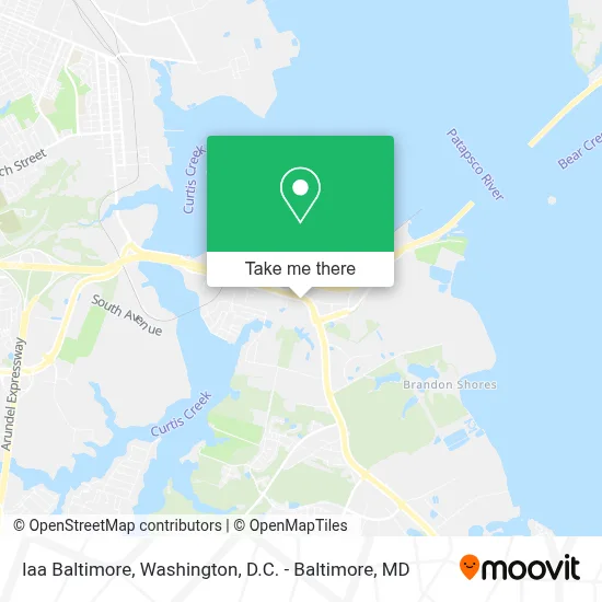 Iaa Baltimore map