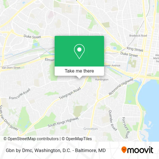 Gbn by Dmc map