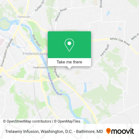 Trelawny Infusion map