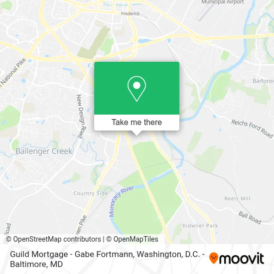 Guild Mortgage - Gabe Fortmann map