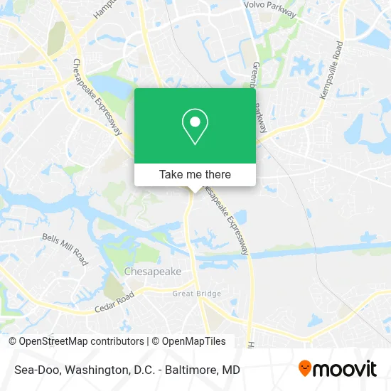 Sea-Doo map