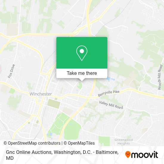 Gnc Online Auctions map