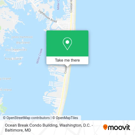 Ocean Break Condo Building map