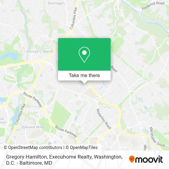 Gregory Hamilton, Execuhome Realty map
