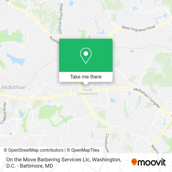 On the Move Barbering Services Llc map