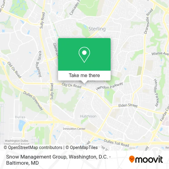 Snow Management Group map