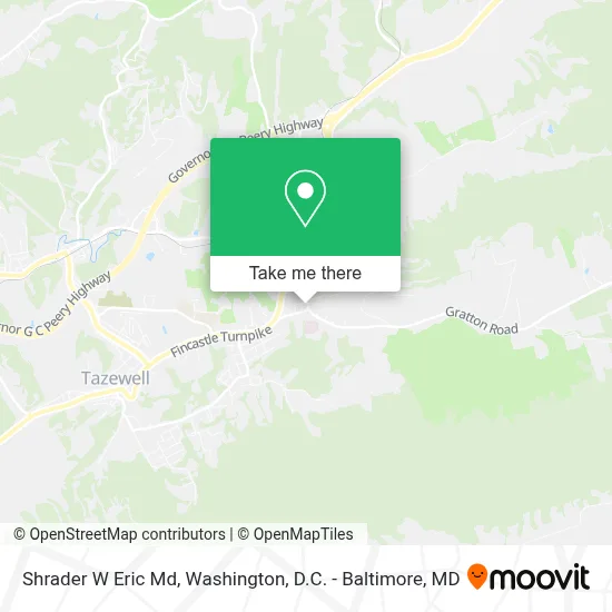 Shrader W Eric Md map
