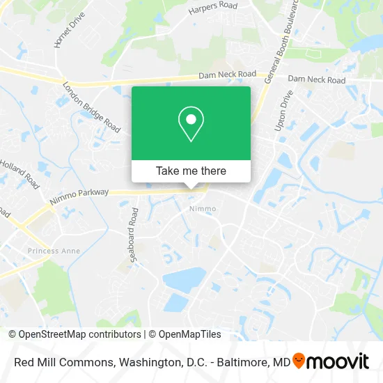 Red Mill Commons map