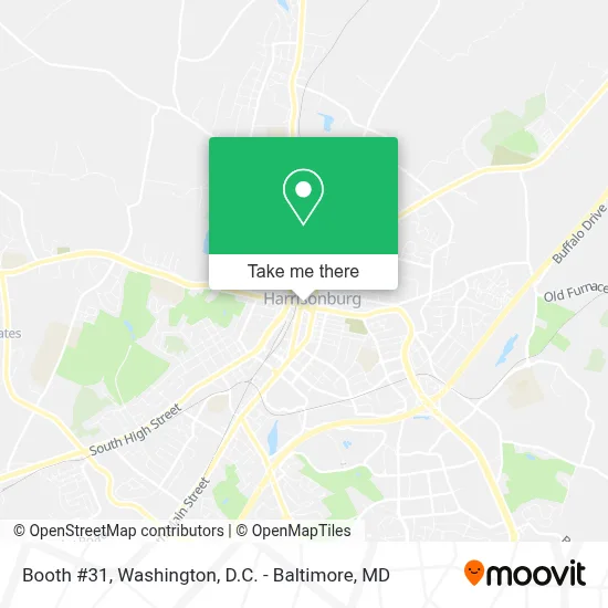 Booth #31 map