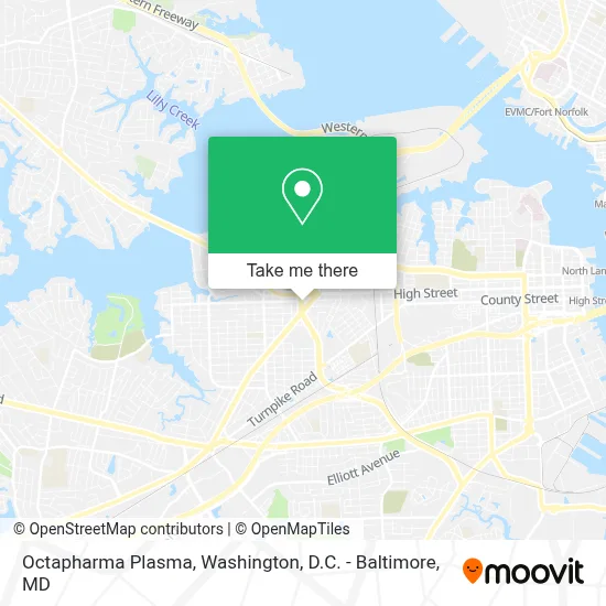 Octapharma Plasma map