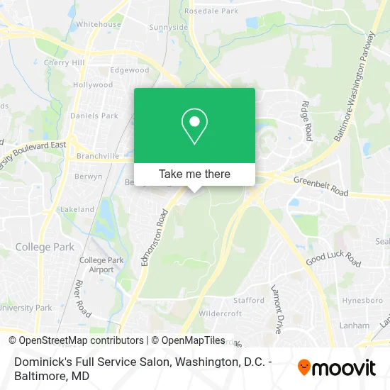 Dominick's Full Service Salon map