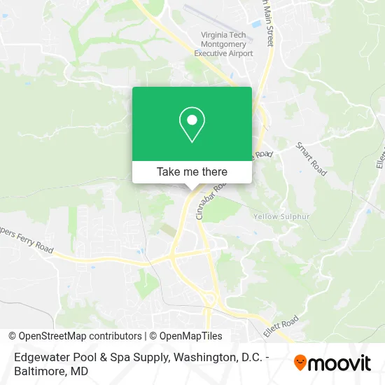 Edgewater Pool & Spa Supply map