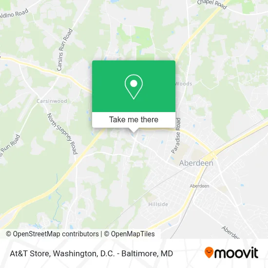 At&T Store map