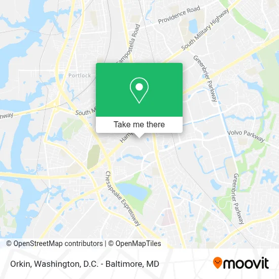 Orkin map