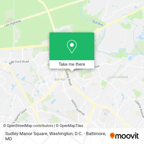 Sudley Manor Square map
