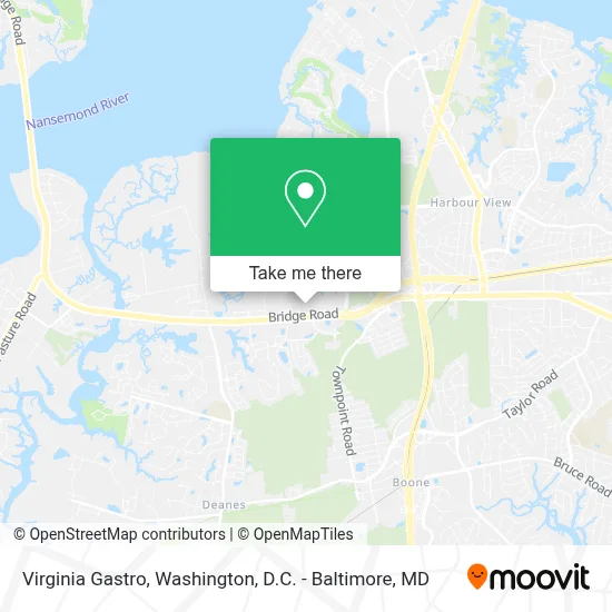 Virginia Gastro map