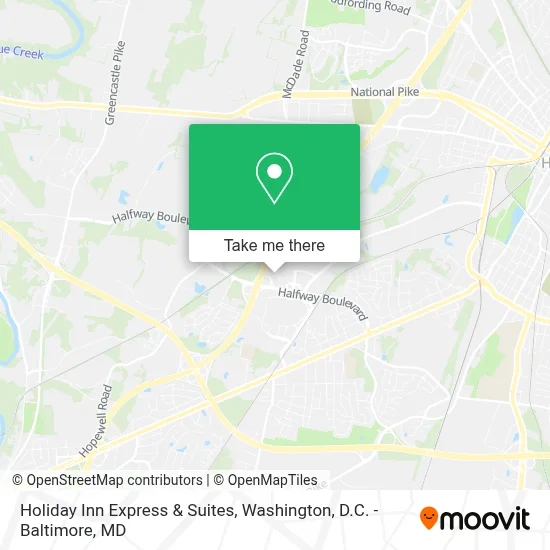 Holiday Inn Express & Suites map