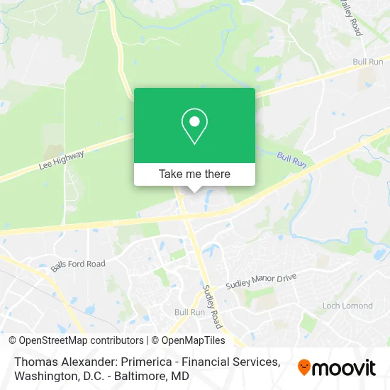 Thomas Alexander: Primerica - Financial Services map