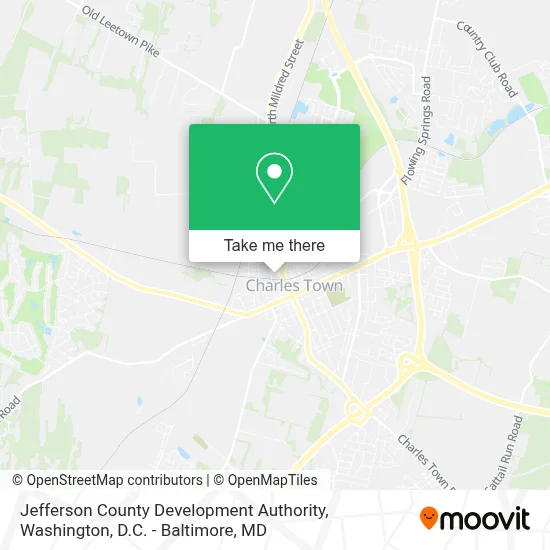 Jefferson County Development Authority map