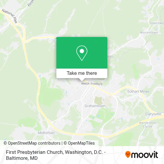 First Presbyterian Church map