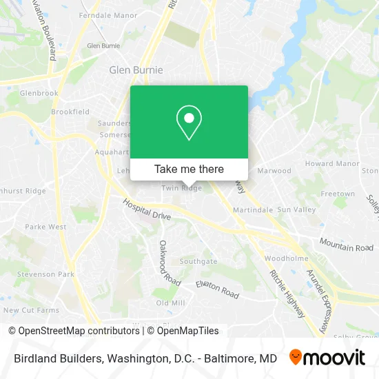 Birdland Builders map