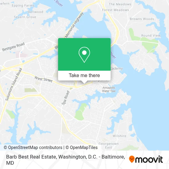 Barb Best Real Estate map