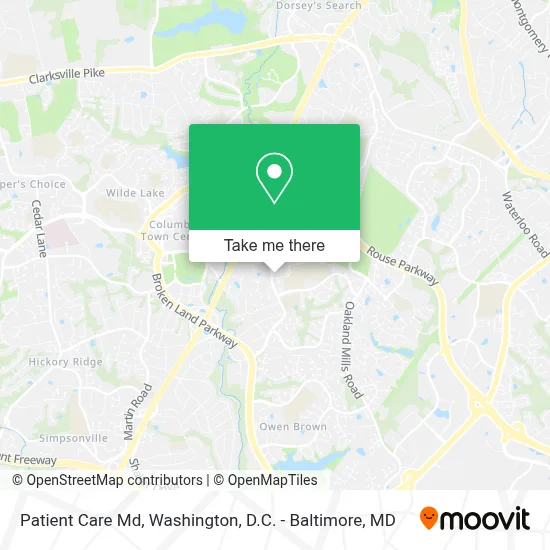 Patient Care Md map