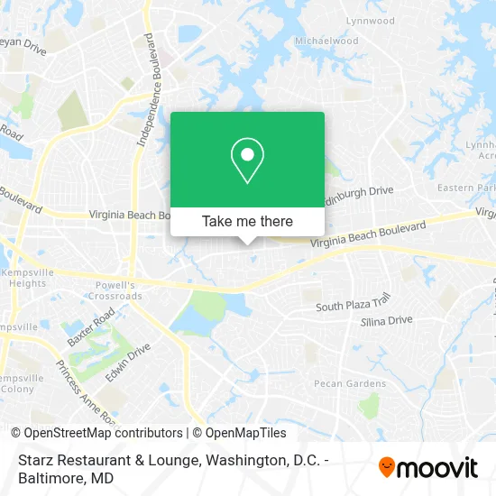 Starz Restaurant & Lounge map