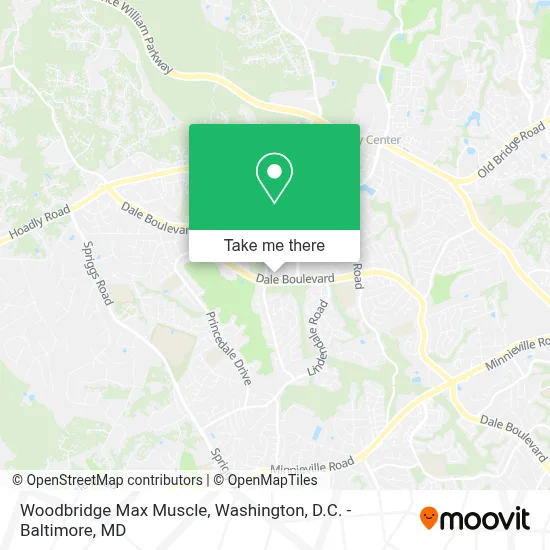 Woodbridge Max Muscle map