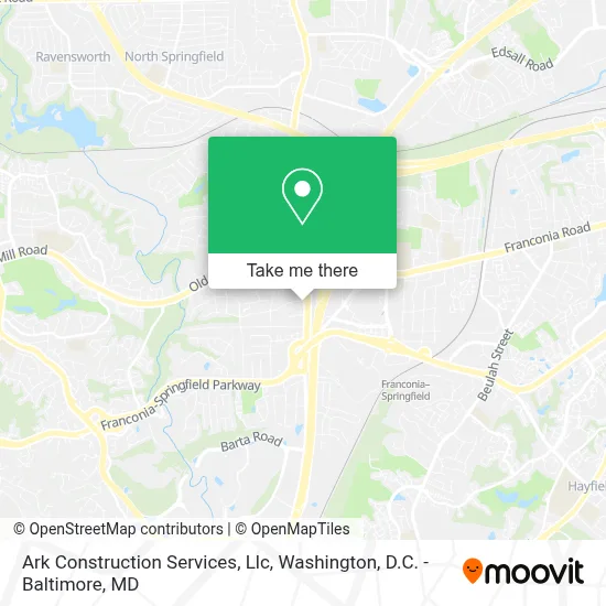 Ark Construction Services, Llc map