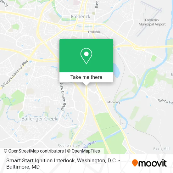 Smart Start Ignition Interlock map