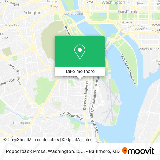Pepperback Press map