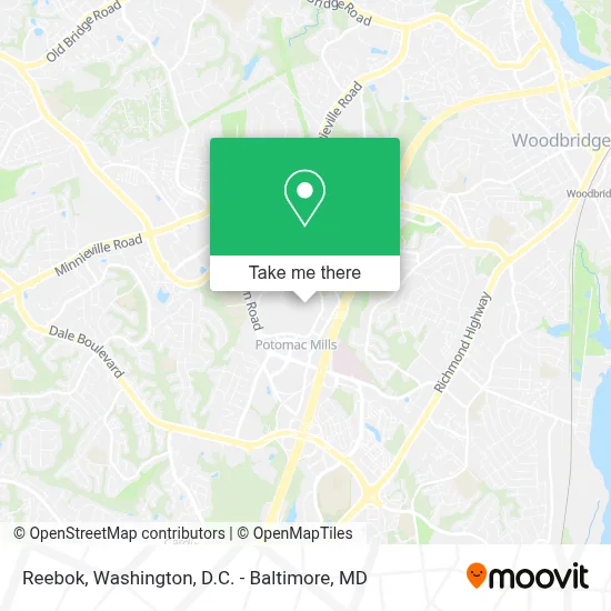 Reebok map